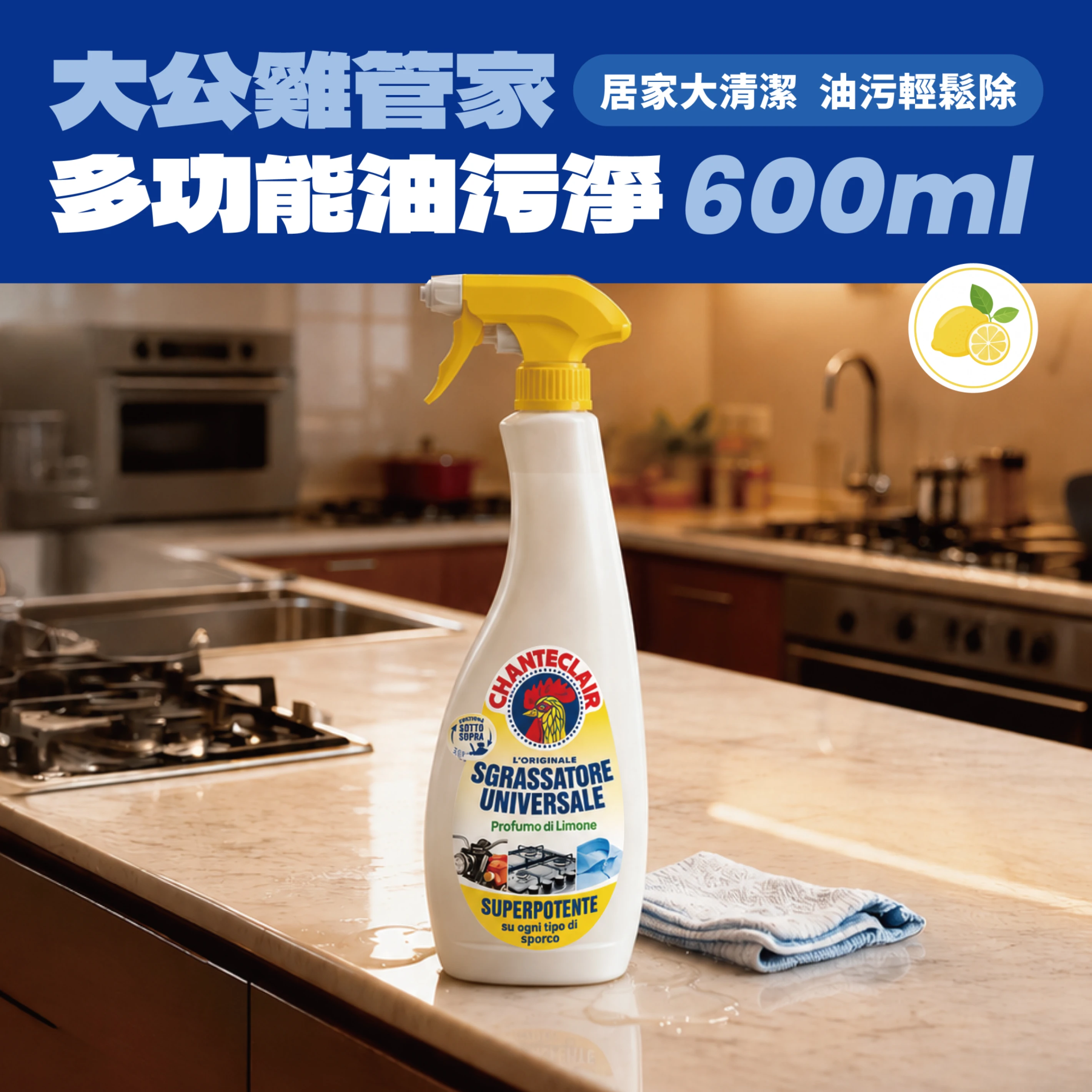 多功能油污淨600ml｜單入