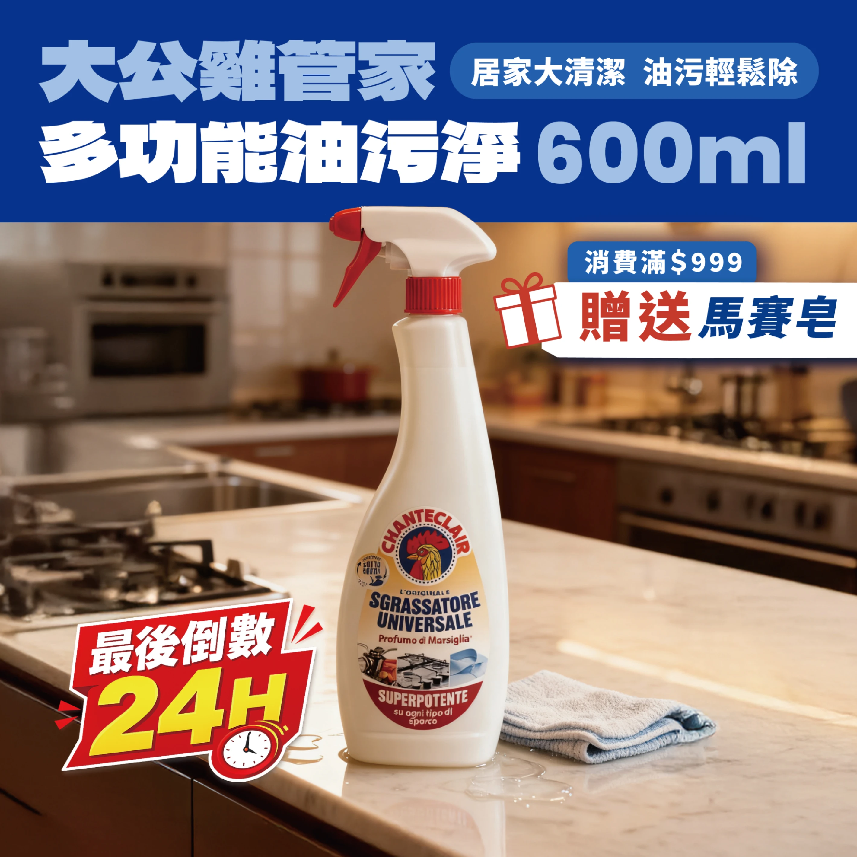 多功能油污淨600ml｜單入