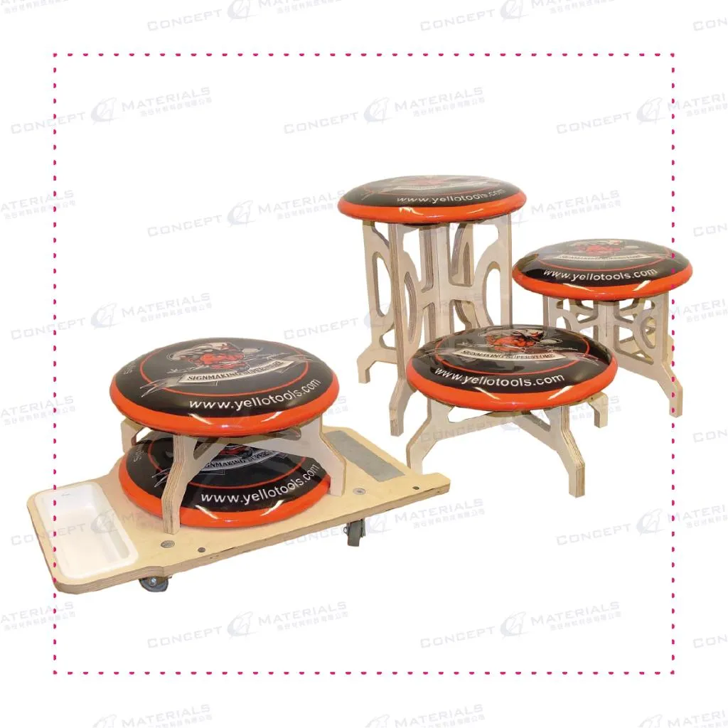 【Yellotools】LowRider｜活動工作凳｜滑輪矮凳滑輪椅｜收納工具｜車貼包膜工具｜德國原裝進口