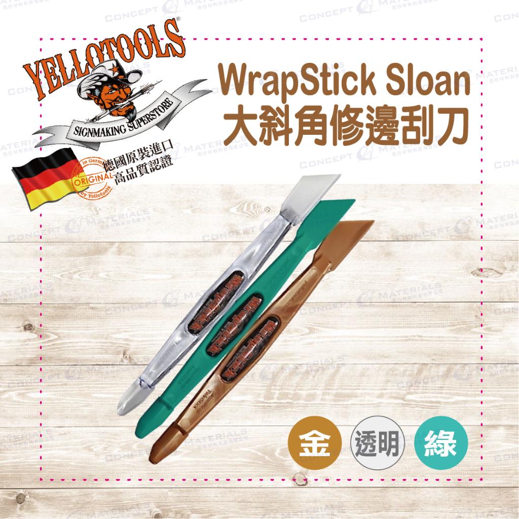 【Yellotools】WrapStick Sloan|大斜角修邊刮刀|適用於車縫細節處及橡膠邊條|可吸磁|車貼包膜工具