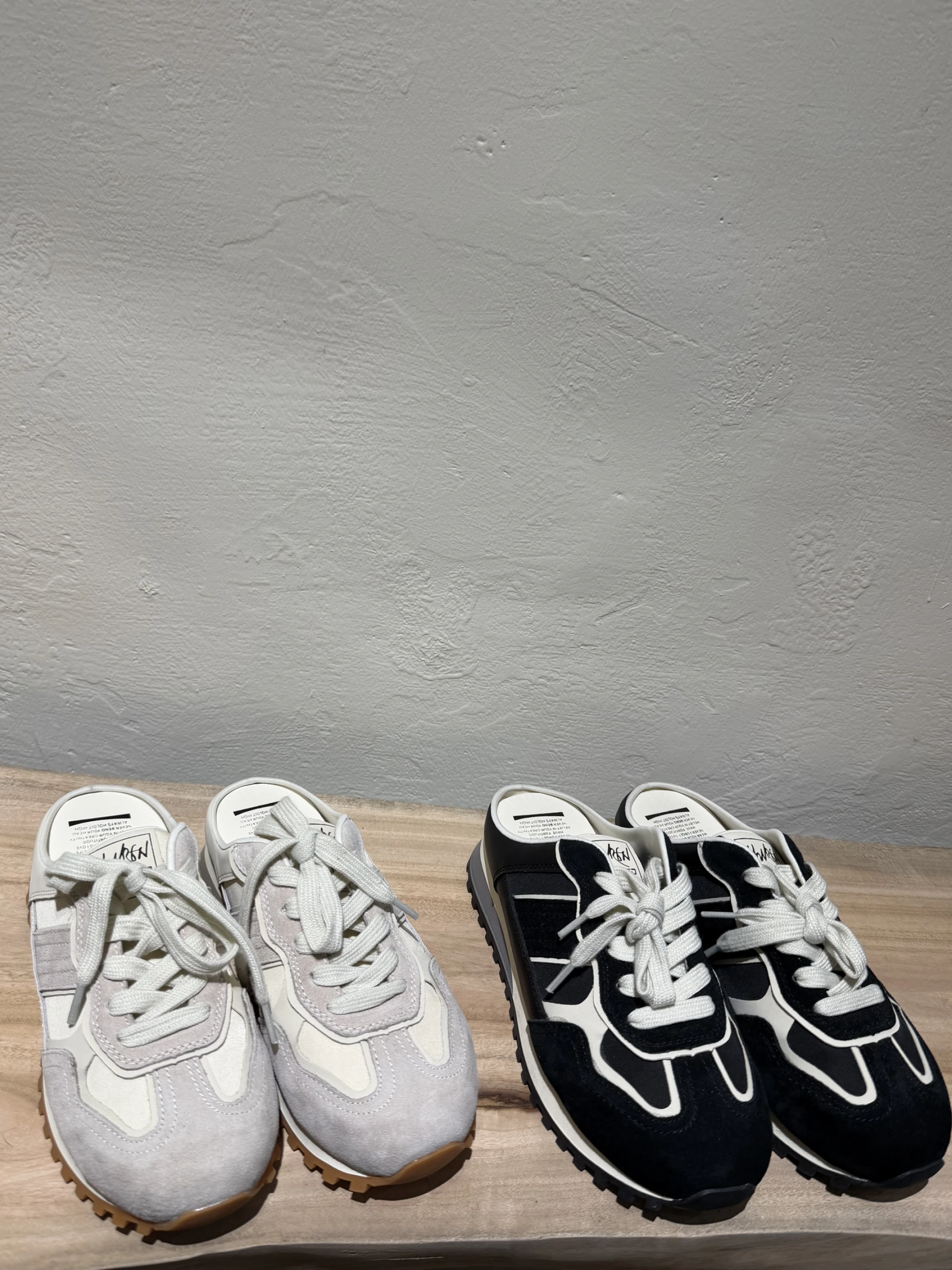 牛皮厚底懶人拖