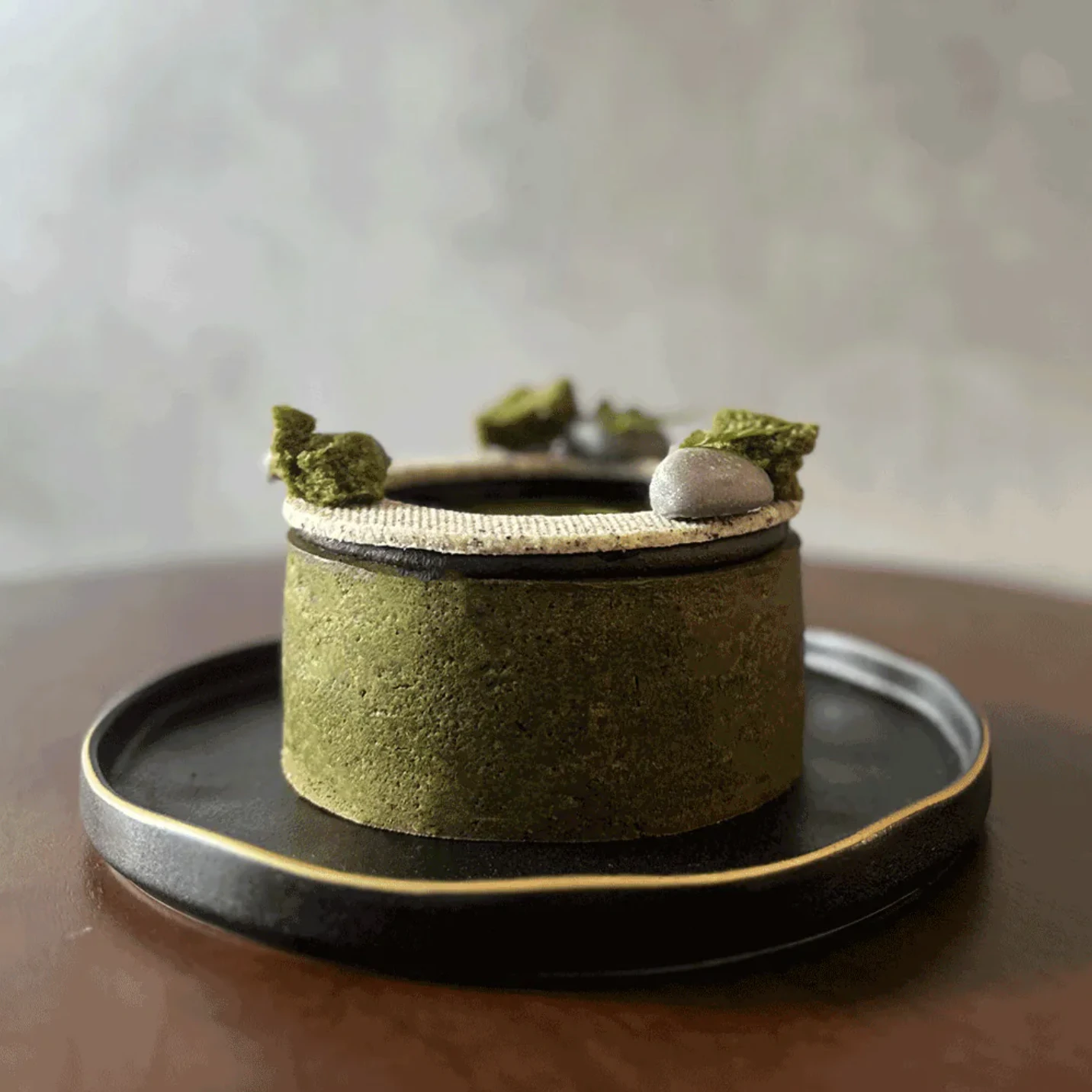 幽山綠嶺｜若竹抹茶布丁塔