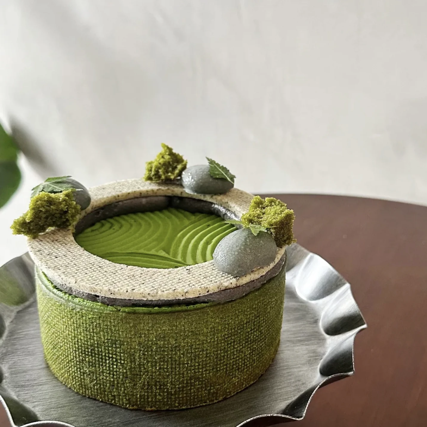 幽山綠嶺｜若竹抹茶布丁塔