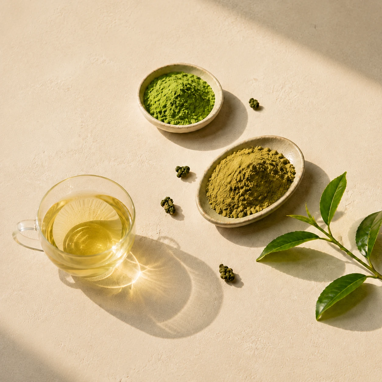 綠茶、抹茶、綠茶粉與綠茶發酵物有什麼不同？