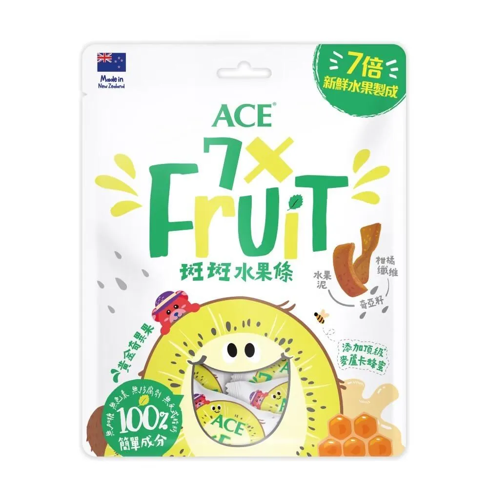 【ACE】 斑斑水果條 90g 【買一送一】