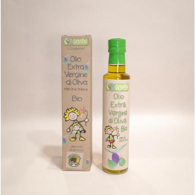 Zerotre 捲髮夏菈 健康油 特級初榨嬰幼童橄欖油 250ml 6個月以上適用 寶寶橄欖油 純素橄欖油