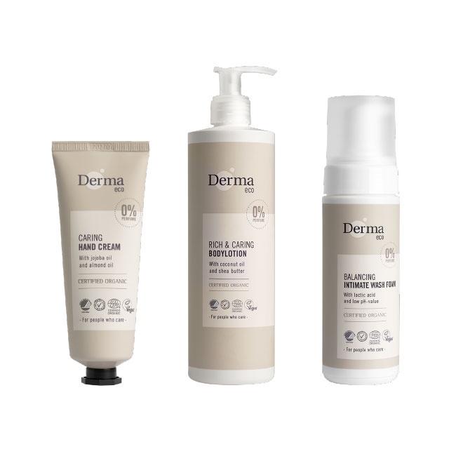 *【Derma】Eco 護髮乳 / 潔顏露 / 保濕乳 / 護手霜 / 私密潔淨慕斯 / 護膚油 / 洗髮露