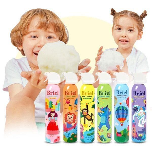 現貨 洗澡泡泡(6款可選) 韓國製 Briel 魔法泡泡兒童沐浴慕斯 300ml 可塑形 1plus1