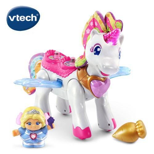(1.5歲以上適用) 英國【Vtech】夢幻城堡系列 - 公主與魔法飛天獨角獸