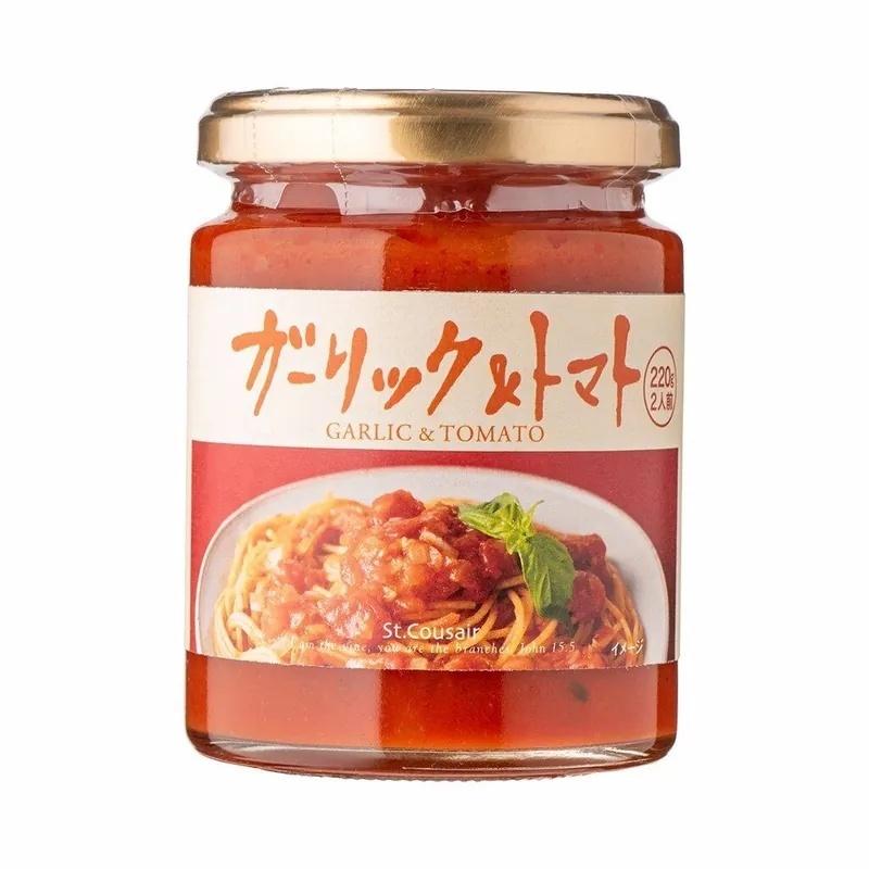 日本產 久世福商店 St.Cousair 義式番茄醬_220g - 香蒜/香辣/奶油 粉紅醬 義大利麵醬