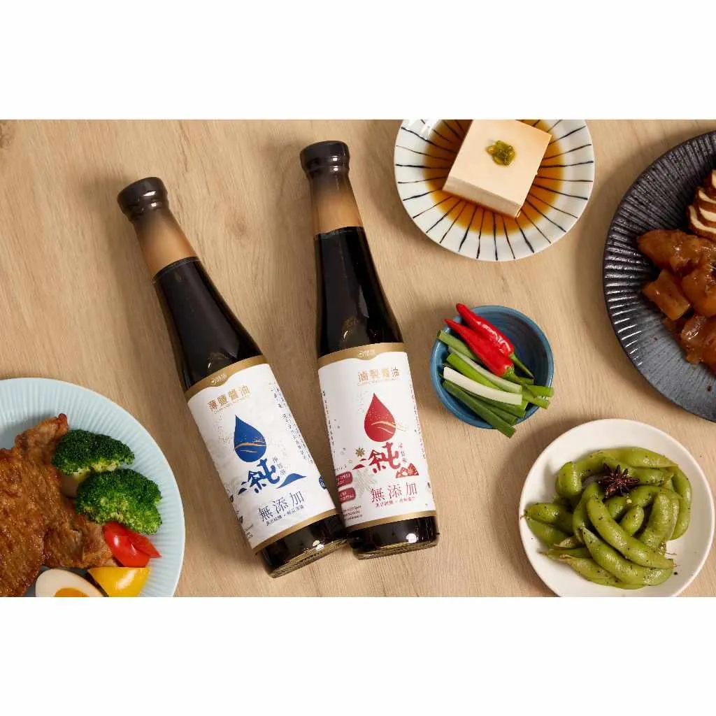 【味旅】無添加純釀黑豆醬油 (滷製/薄鹽醬油) 400ml/罐