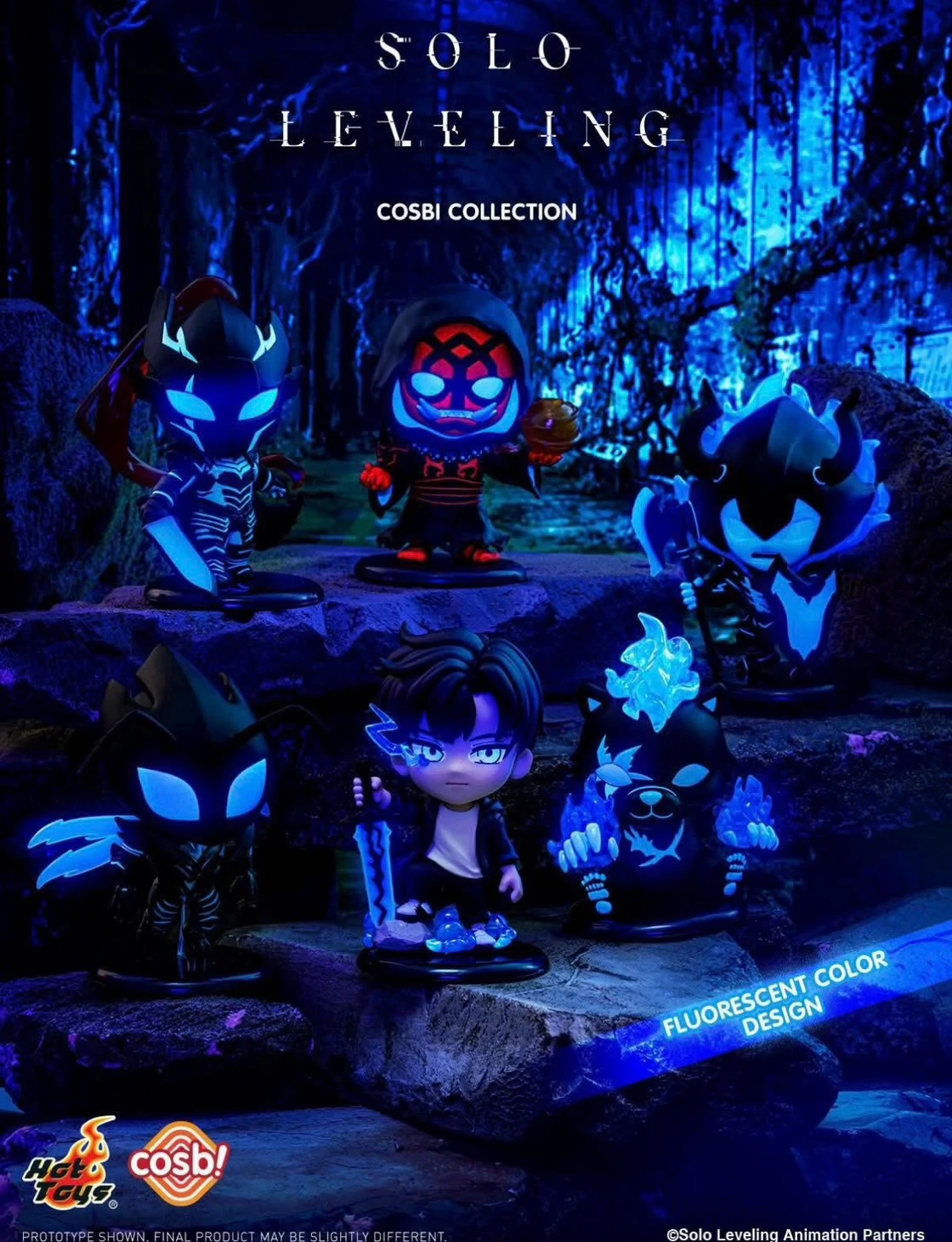 Hot Toys Cosbi 我獨自升級 盲盒公仔