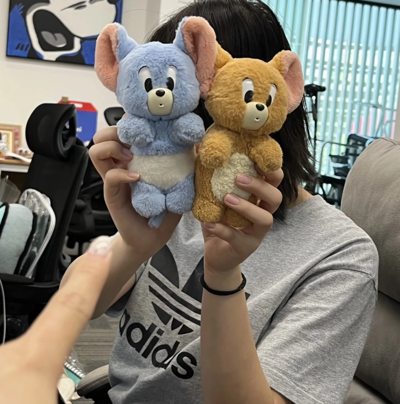VGT ·華納 湯姆貓與傑利鼠毛絨掛件