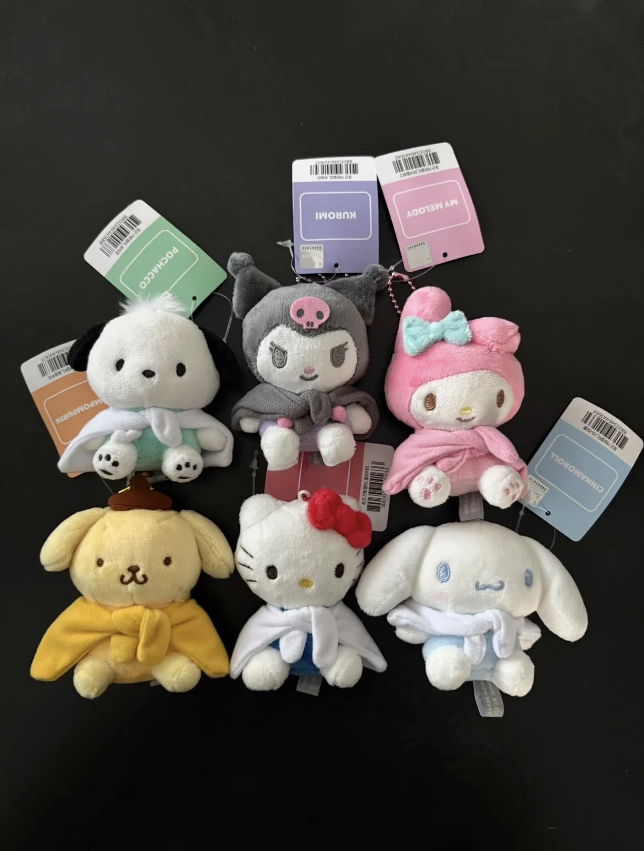 三麗鷗 韓國三麗歐披風系列掛件