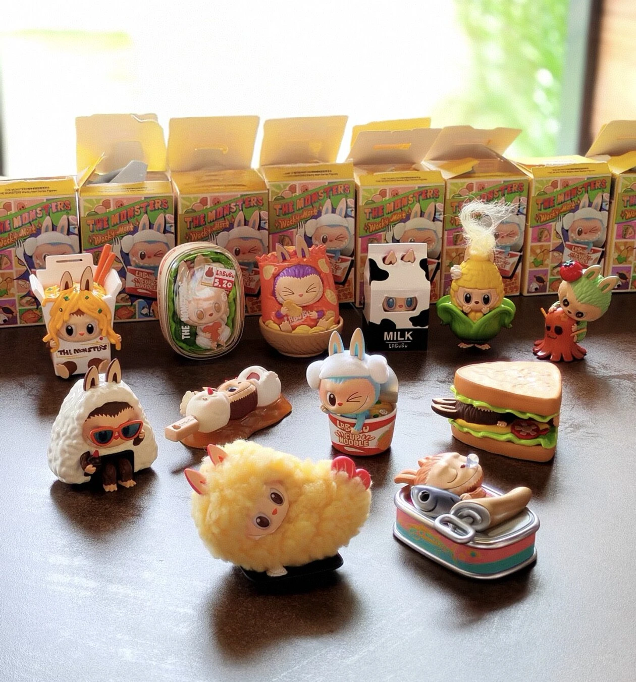 POPMART泡泡瑪特 THE MONSTERS x 怪味便利店系列LABUBU盲盒手辦禮物