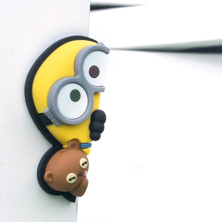 小小兵 Peekaboo Bob & Tim 車門防撞貼 4入