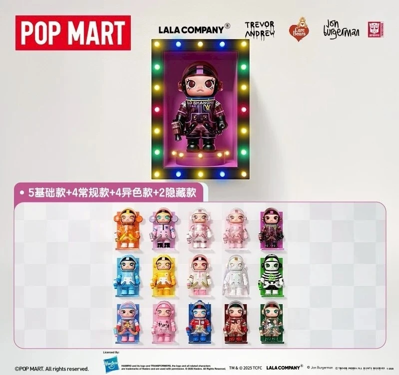POPMART 泡泡瑪特 MEGA SPACE MOLLY 100% 週年 第四代 系列盲盒