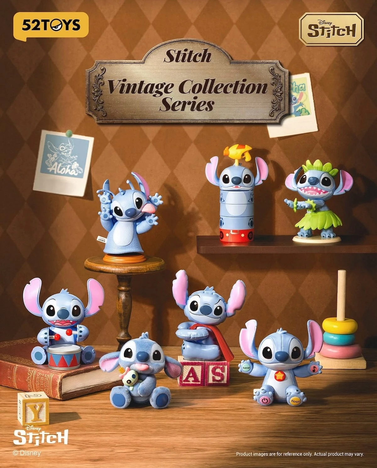 52TOYS 史迪奇 復古收藏 盲盒