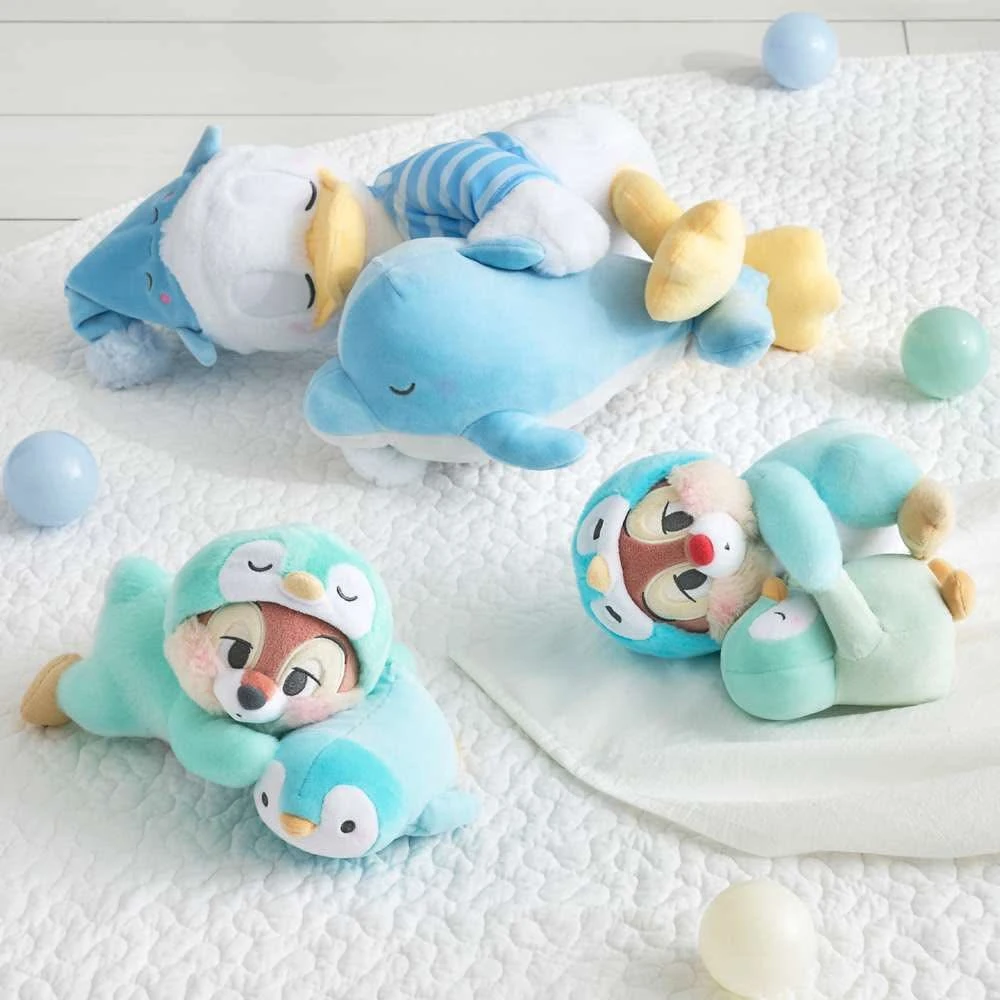 日本迪士尼PAJAMA STYLE睡衣海洋生物系列公仔掛件