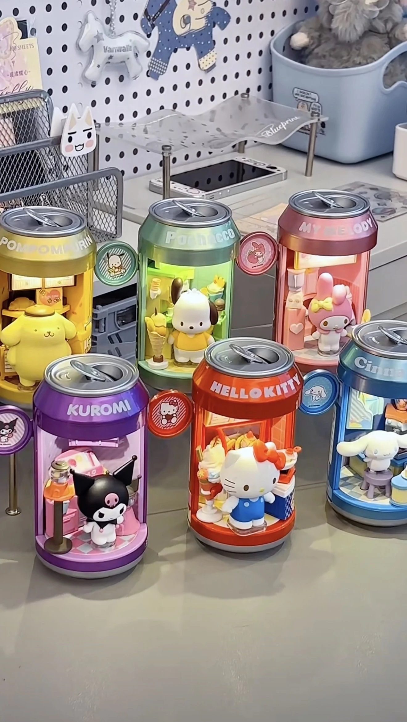 三麗鷗小汽水商品街系列盲盒