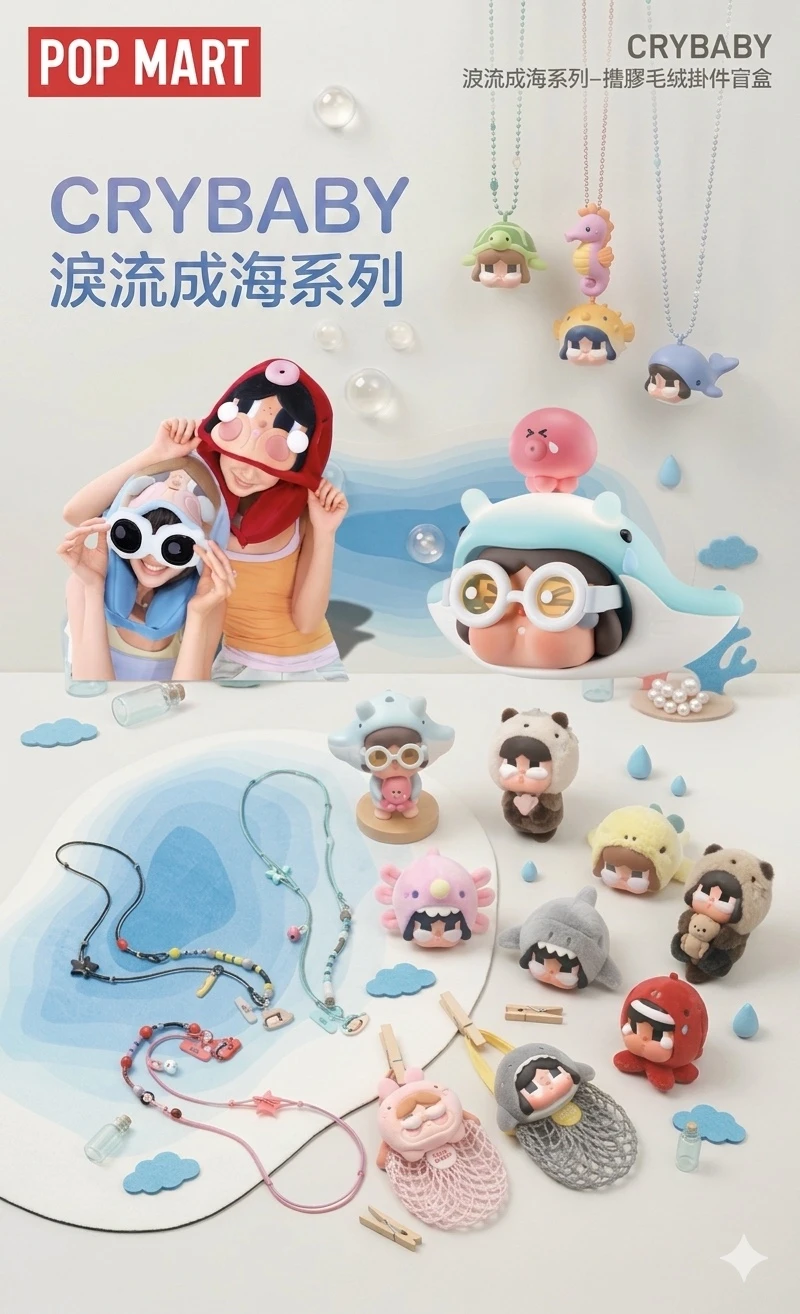CRYBABY 淚流成海系列周邊
