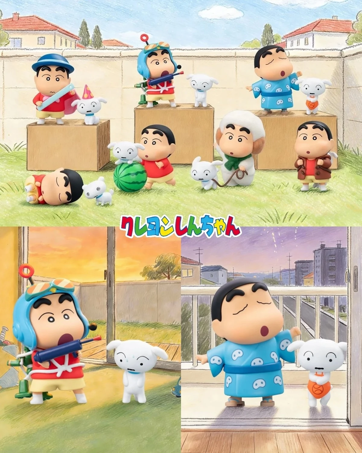 TOPTOY 蠟筆小新 古早白神 盲盒