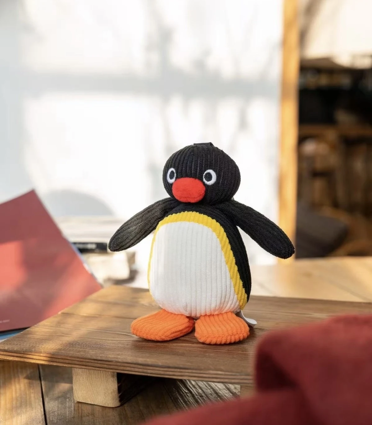PINGU燈芯絨夥伴系列毛絨掛件
