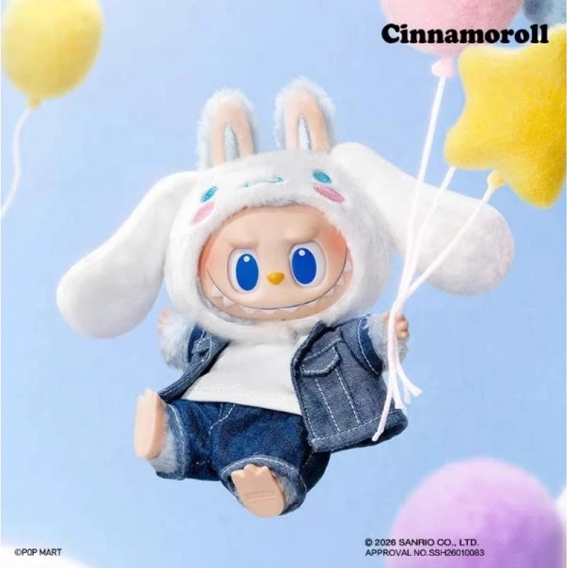 POPMART泡泡瑪特 THE MONSTERS × 三麗鷗家族毛絨搪膠公仔掛件手辦盲盒