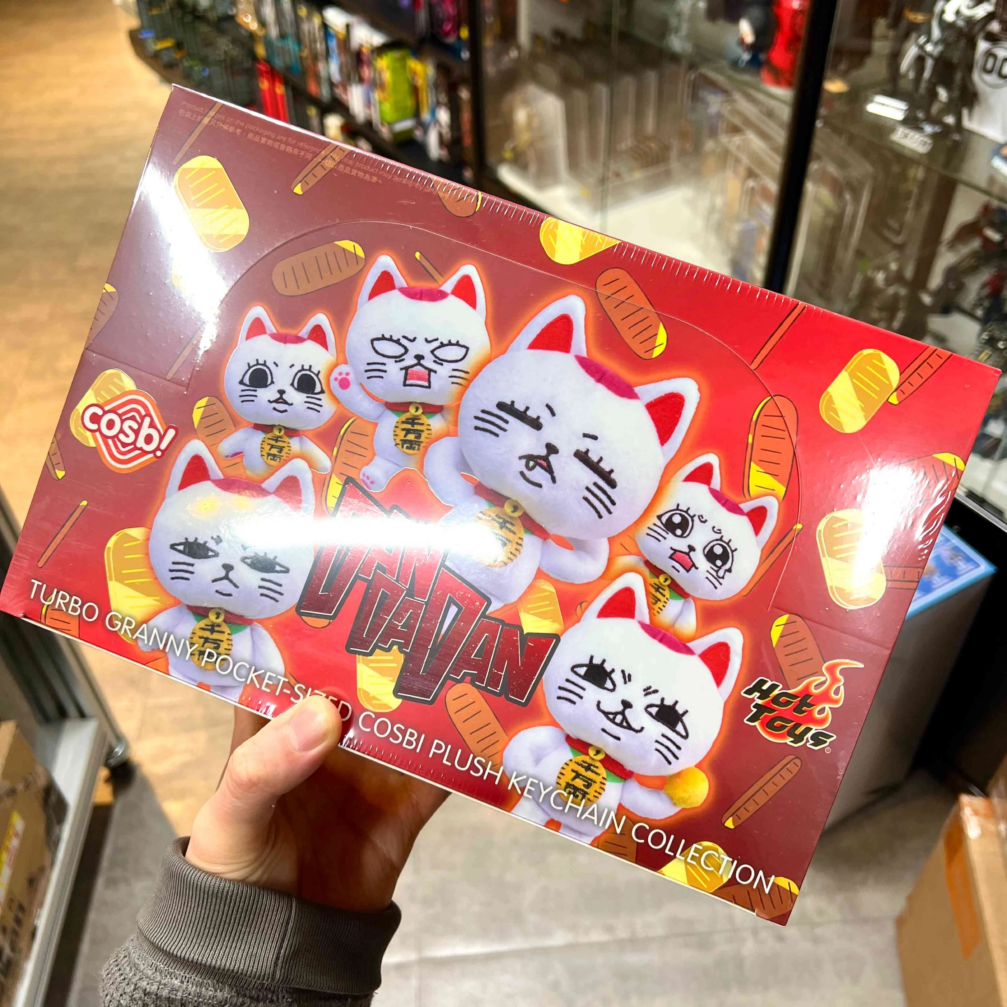Hot Toys × cosb！ —「高速婆婆迷你掛件」毛絨鑰匙圈盲盒