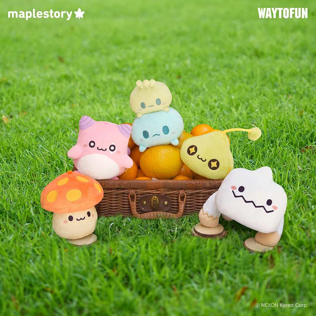MapleStory 楓之谷 × VISION TOY —「明星萌毛吊飾盲盒」