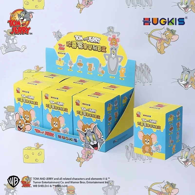 湯姆貓與傑利鼠 Tom and Jerry × HUGKIS —「貓老鼠歡喜冤家」系列盲盒