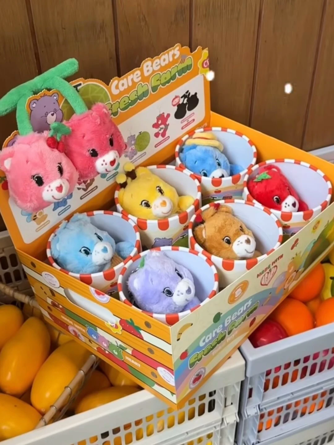 Care Bears（愛心熊）× TAKETOYS —「經典新鮮農場系列」鑰匙圈盲盒