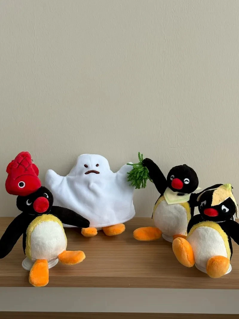 企鵝家族PINGU 情緒小波動 盲盒 一中盒 毛絨公仔 包包掛飾 毛絨掛件 吊飾 禮物