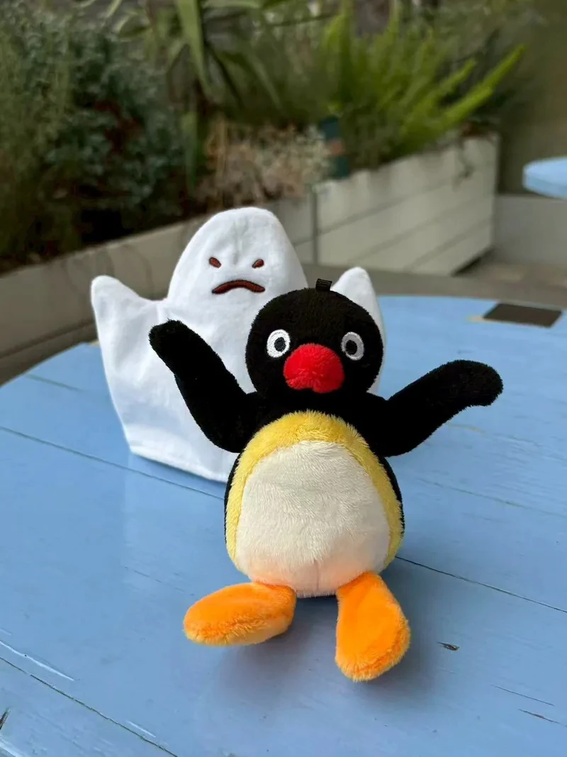 企鵝家族PINGU 情緒小波動 盲盒 一中盒 毛絨公仔 包包掛飾 毛絨掛件 吊飾 禮物