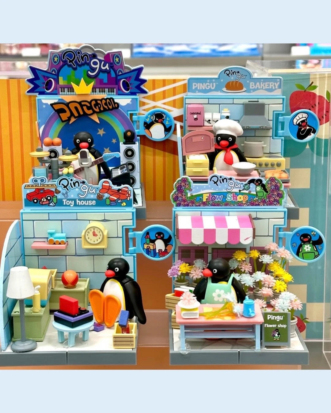 PINGU 企鵝家族 夢想小屋 場景系列 盲盒