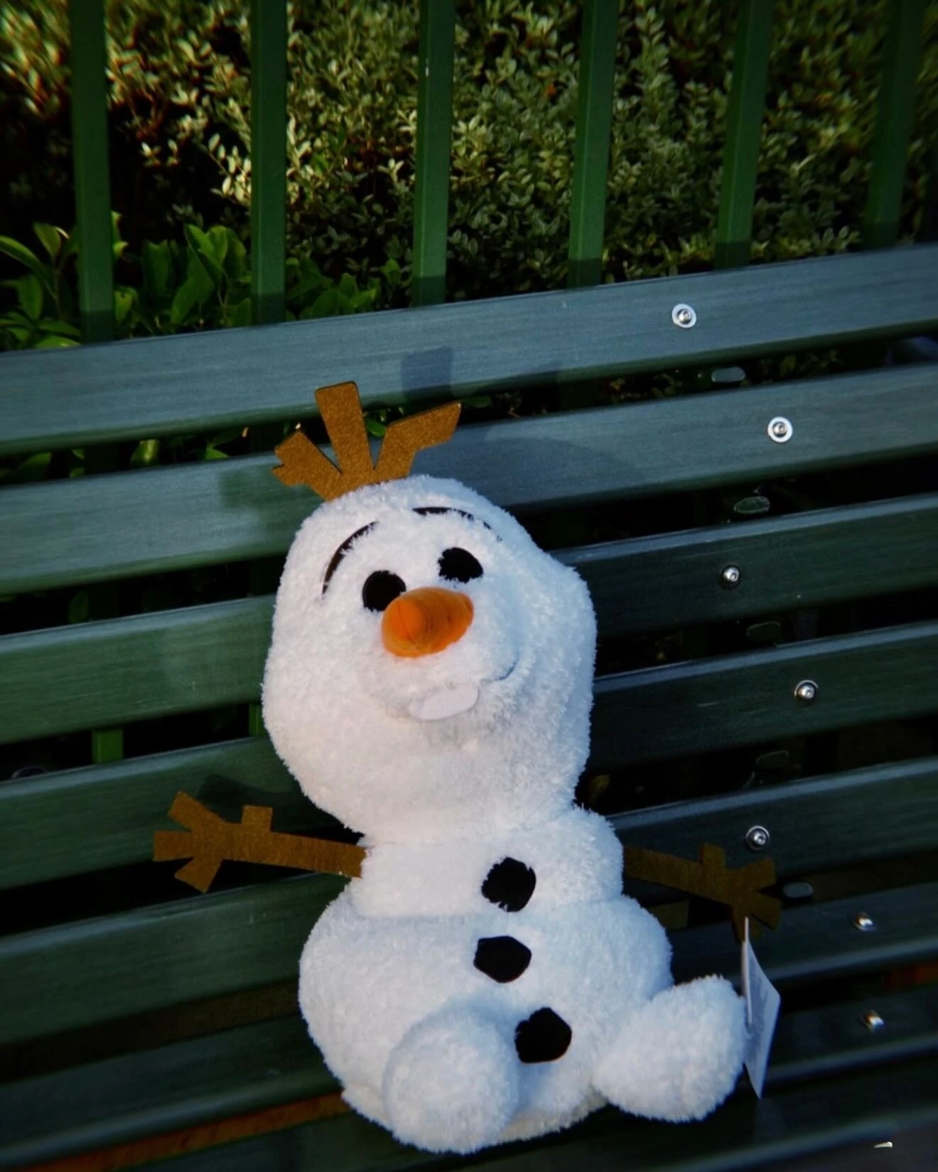香港 Disney 沙袋雪寶玩偶