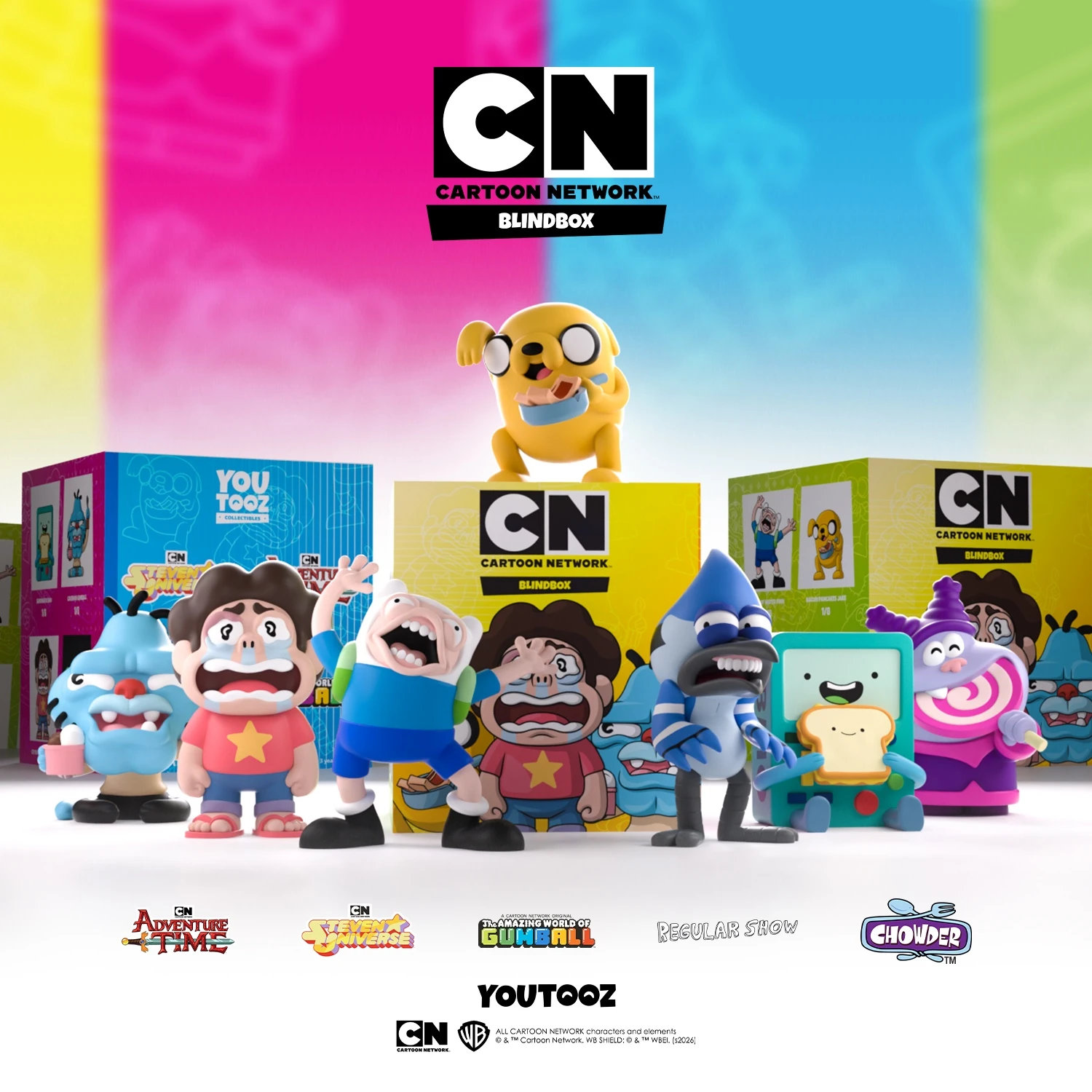 Youtooz CN Cartoon Network 卡通頻道公仔盲盒