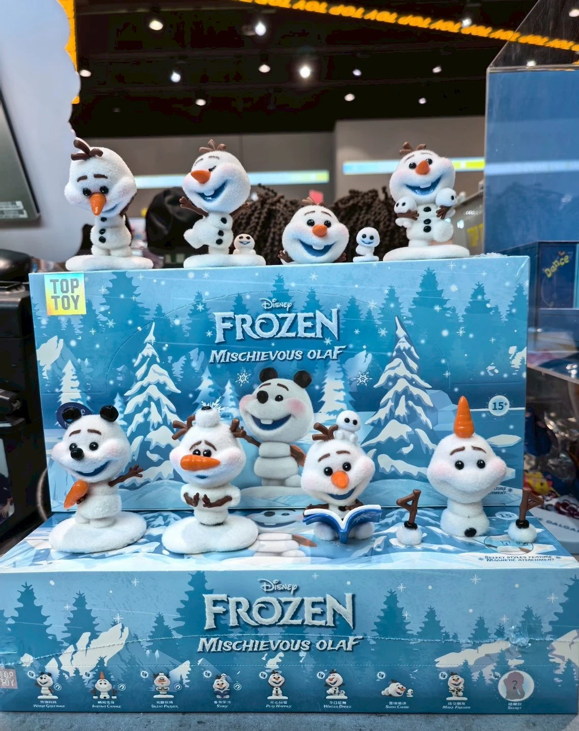 TOPTOY 迪士尼冰雪奇緣 雪寶手辦盲盒