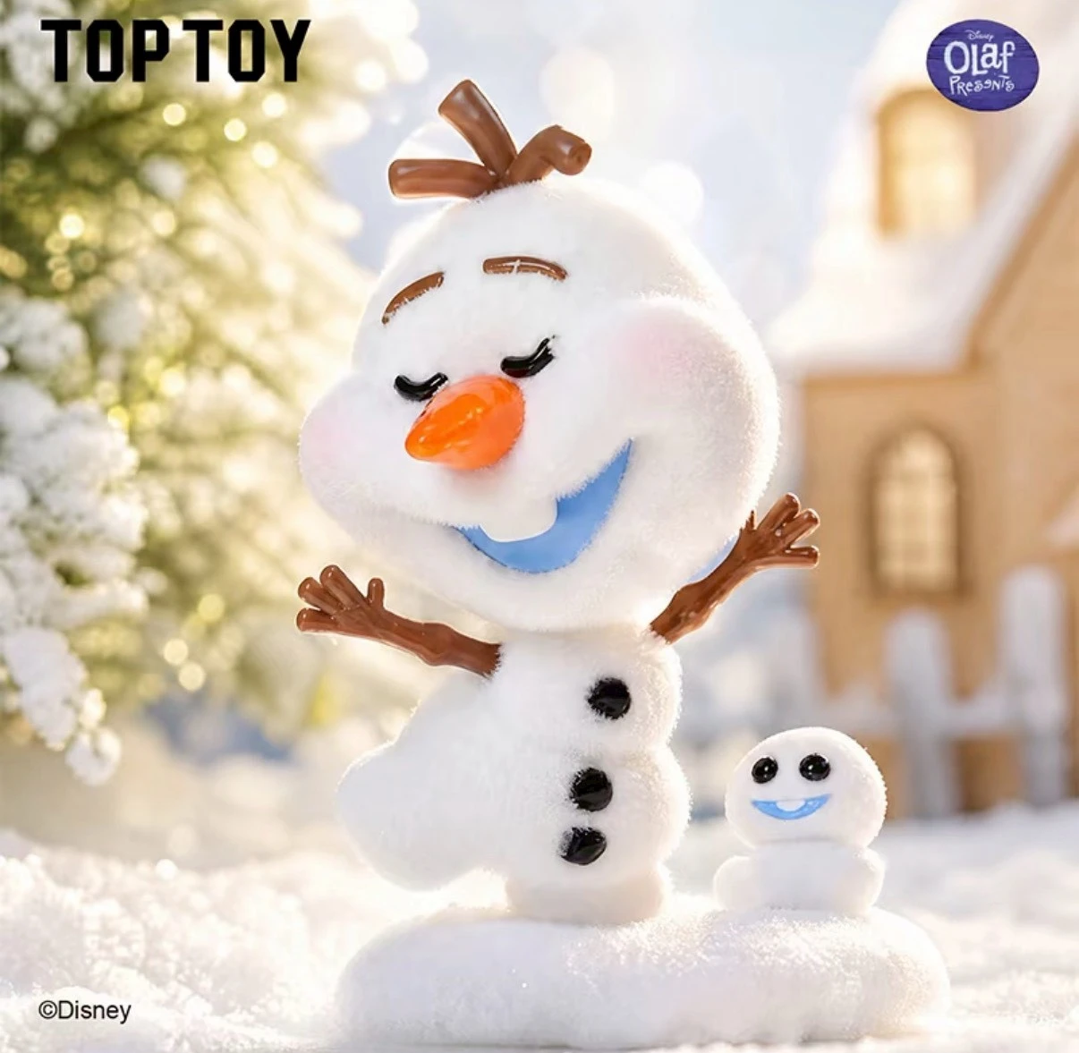 TOPTOY 迪士尼冰雪奇緣 雪寶手辦盲盒
