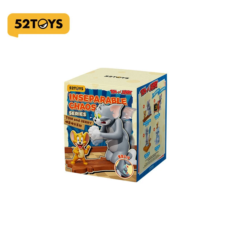 湯姆貓與傑利鼠 Tom and Jerry × 52TOYS — 難分難舍系列可動發條盲盒