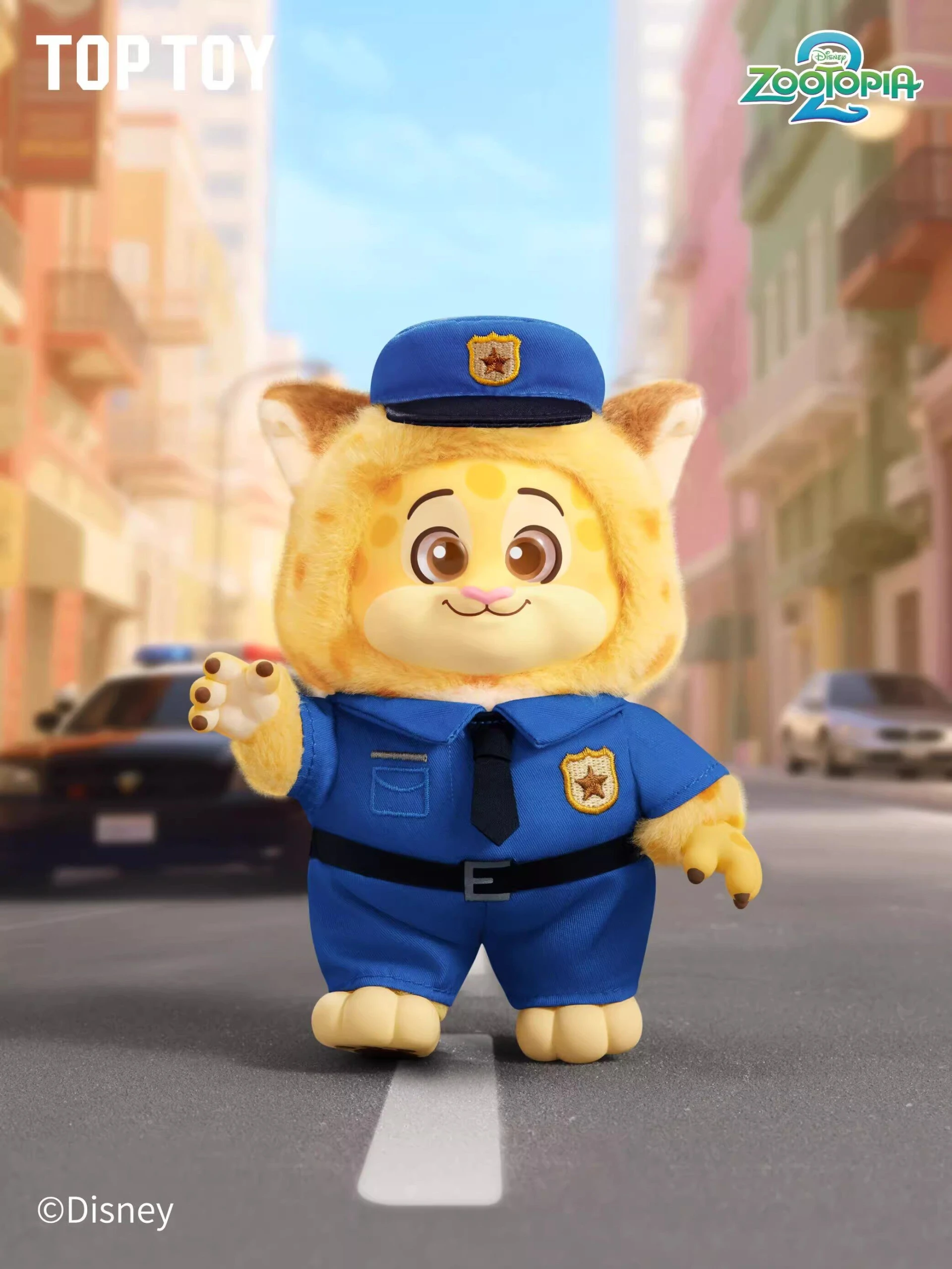 D​​isney Zootopia 2（動物方城市2）× TOP TOY —「動物方城市彈彈絨」Bounce-Plush 毛絨盲盒