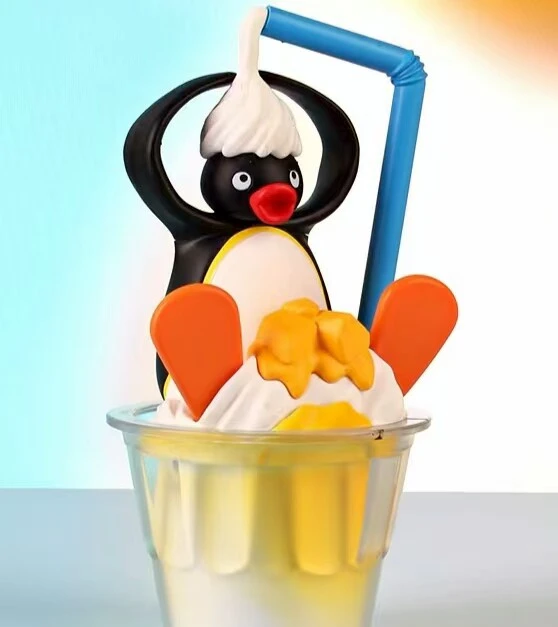 PINGU 企鵝家族 貪吃的小鵝 公仔 盲盒
