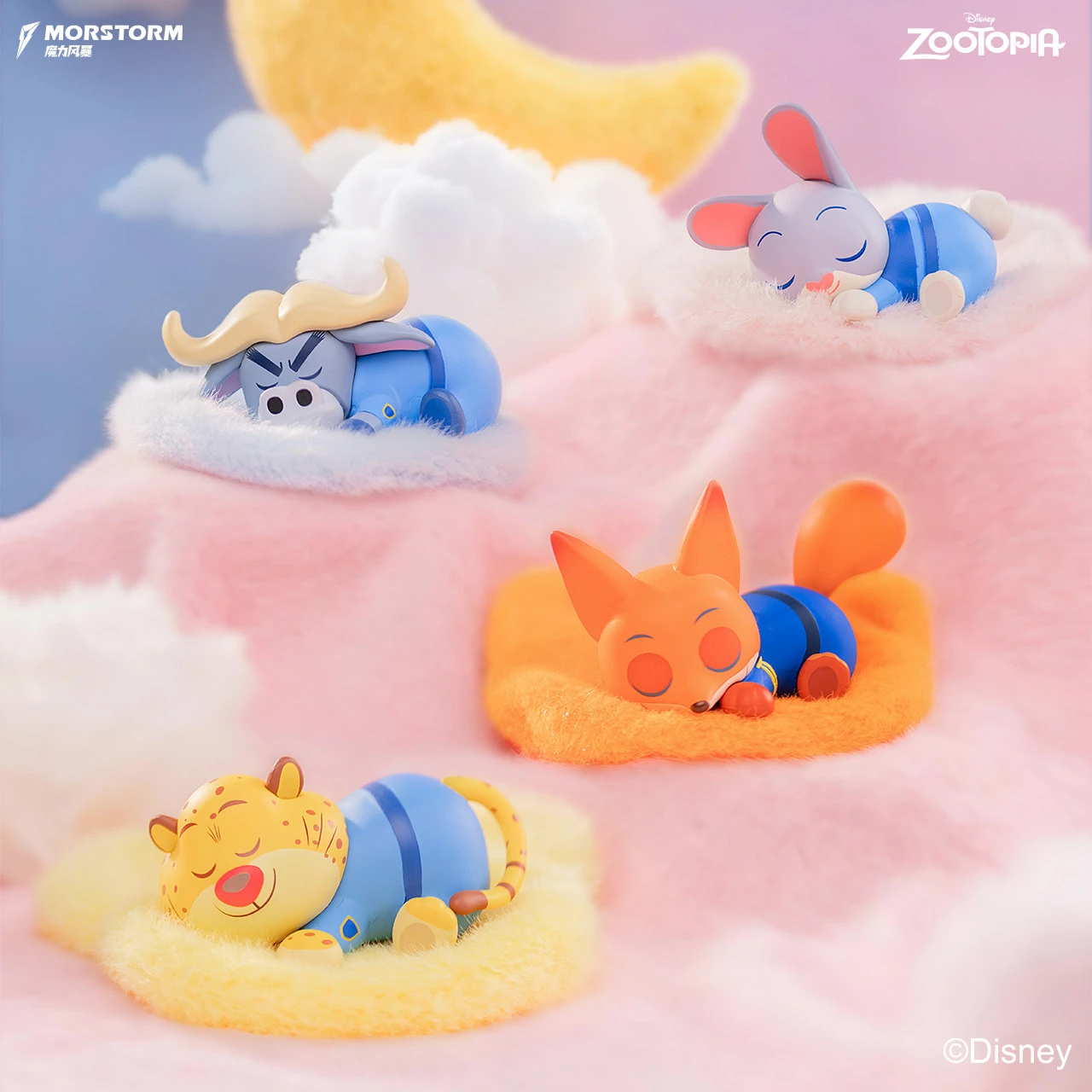 D​​isney Zootopia（動物方城市）× MORSTORM（魔力風暴）—「動物方城市趴樂系列」盲盒