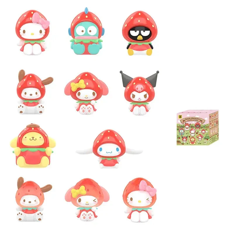 三麗鷗 × TOP TOY —「三麗鷗家族草莓糖系列」MINI掛飾盲盒