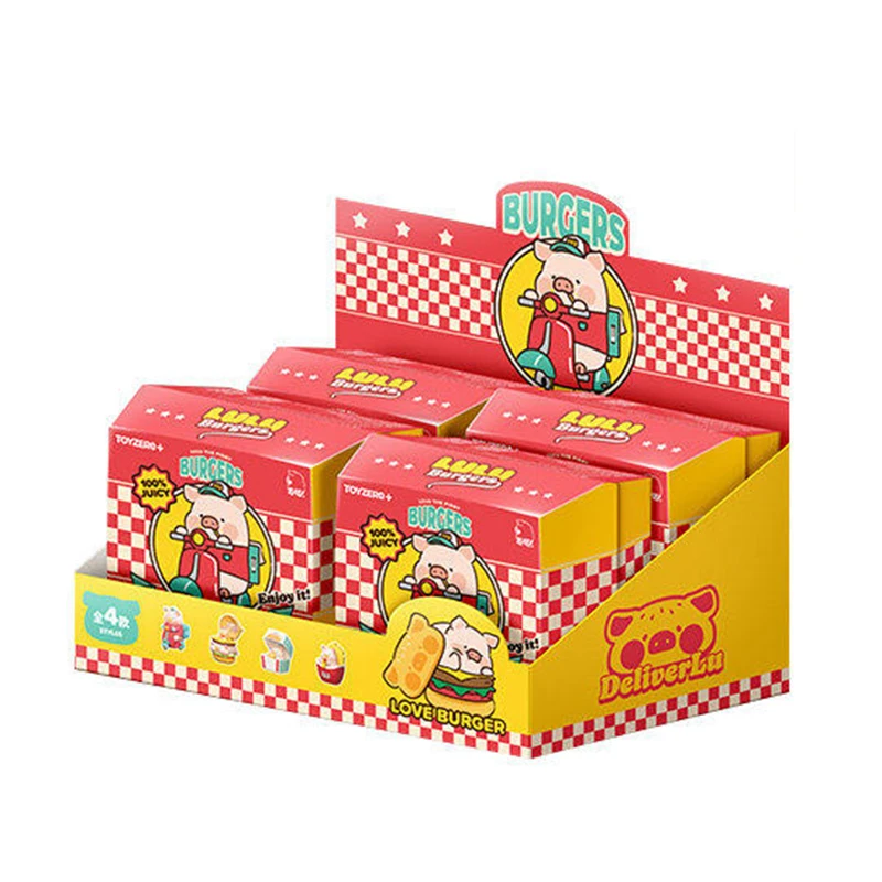 罐頭豬LuLu 漢堡急送可動系列盲盒（ToyZero+ — Lulu Burgers）