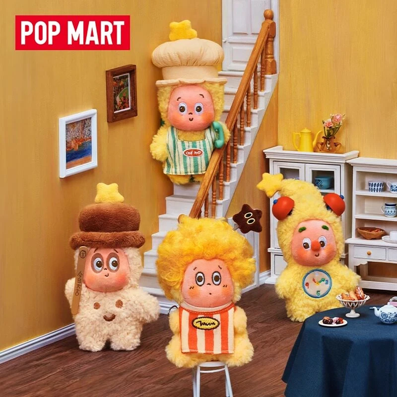 POPMART泡泡瑪特我們都是星星人123系列毛絨掛件盲盒潮公仔