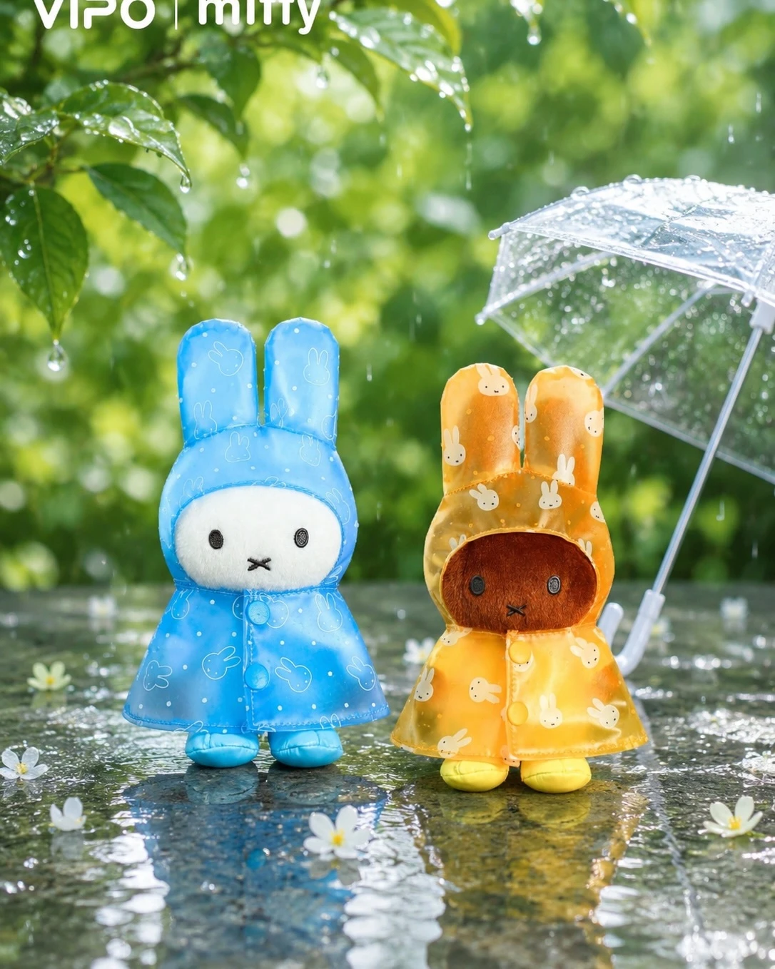 VIPO × Miffy 米菲正版聯名 雨衣系列吊飾盲盒