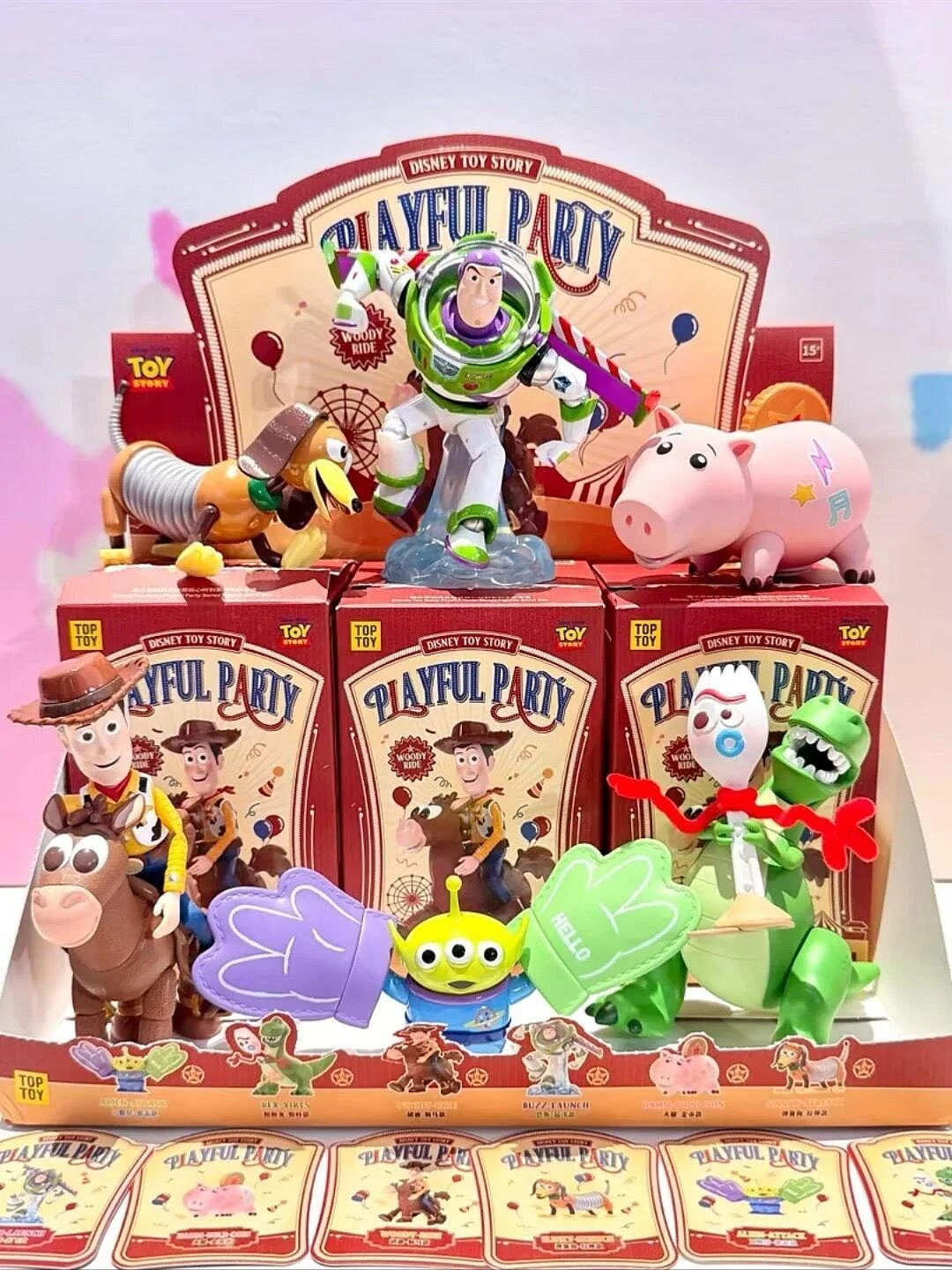 玩具總動員 × TOP TOY —「Playful Party 玩心時刻系列」手辦盲盒