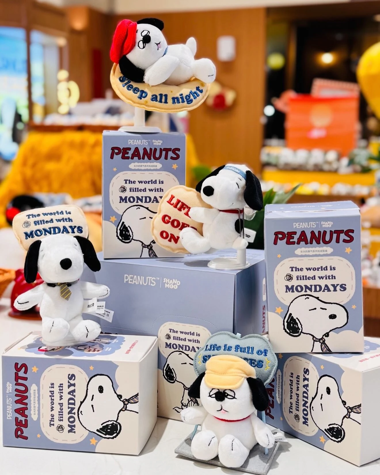 Peanuts 史努比 × SHANDMOO —「史努比長大的勇氣系列」毛絨掛件盲盒