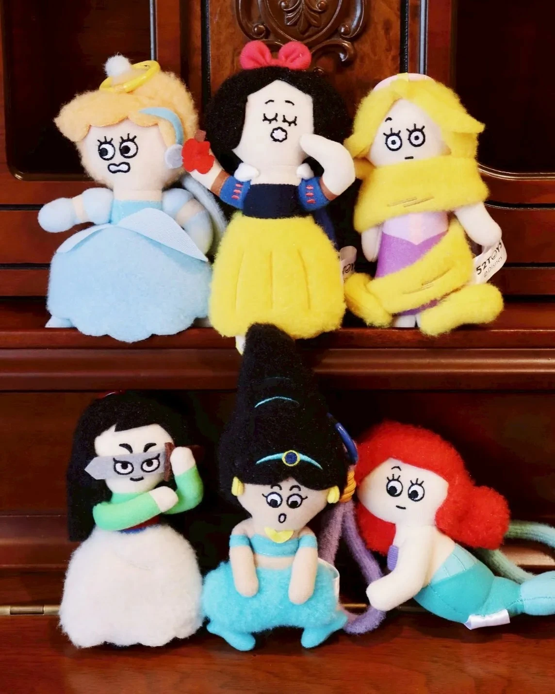 迪士尼公主在逃系列毛絨掛飾盲盒（52TOYS — Disney Princess On The Run）